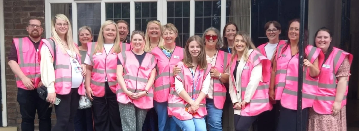 Photo of the team at the Learning Disabilities Event